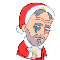 Плохой Санта sticker 8
