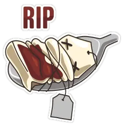 Чайный пакетинк sticker 2
