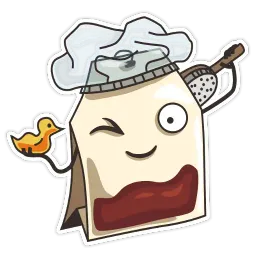 Чайный пакетинк sticker 11