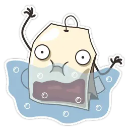 Чайный пакетинк sticker 5