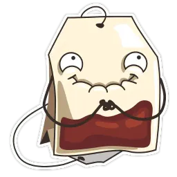 Чайный пакетинк sticker 7