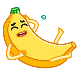 Живой банан Telegram sticker pack