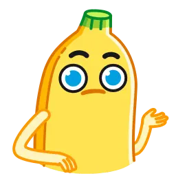 Живой банан sticker 5