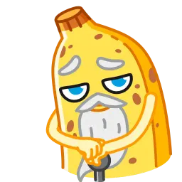 Живой банан sticker 6