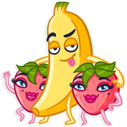 Banana Telegram sticker pack