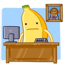 Banana sticker 9