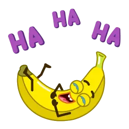 Банан sticker 1