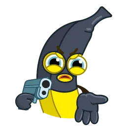 Банан sticker 10