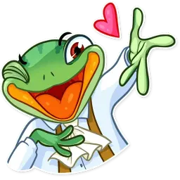 Banker Frog sticker 2