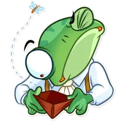Banker Frog sticker 11