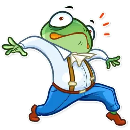 Banker Frog sticker 4