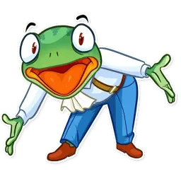 Banker Frog sticker 7