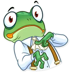 Banker Frog sticker 9
