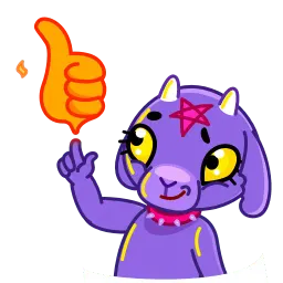 Бафомет sticker 3