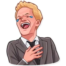 Барни Стинсон Telegram sticker pack