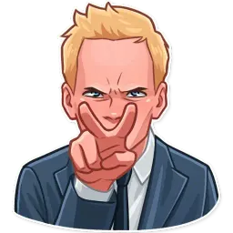 Барни Стинсон sticker 11