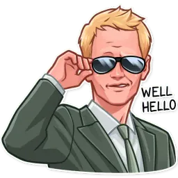 Барни Стинсон sticker 5