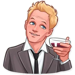Барни Стинсон sticker 8