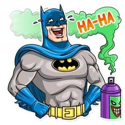 Silver Age Batman Telegram sticker pack