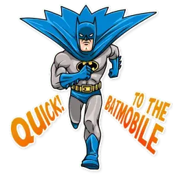 Silver Age Batman sticker 6