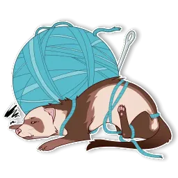 Ferret Pack Telegram sticker pack
