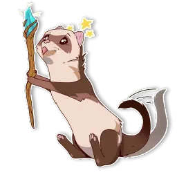 Ferret Pack sticker 2