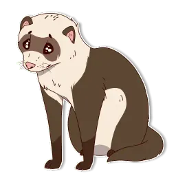 Ferret Pack sticker 12