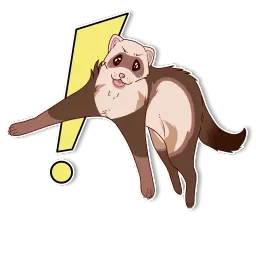 Ferret Pack sticker 5