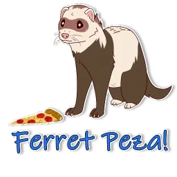 Ferret Pack sticker 6