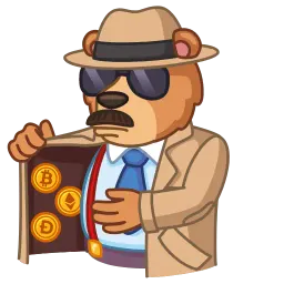 Медведь и бык sticker 11