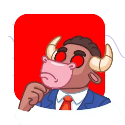 Медведь и бык sticker 12