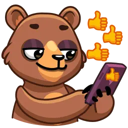 Медведь Борис sticker 3