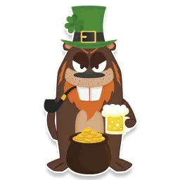 Beaver sticker 6