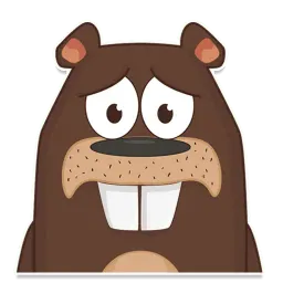 Beaver sticker 10