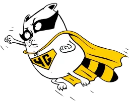 Beeline Racoon Telegram sticker pack