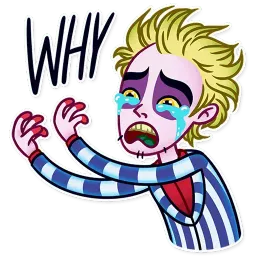 Beetlejuice sticker 11