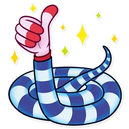 Beetlejuice sticker 3