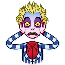 Beetlejuice sticker 4