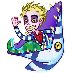 Beetlejuice sticker 5
