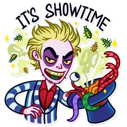 Beetlejuice sticker 6