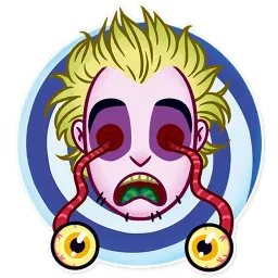 Beetlejuice sticker 8