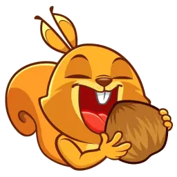 Бельчонок Telegram sticker pack