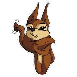 Белочка Белла sticker 10