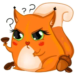 Белочка Веста sticker 4