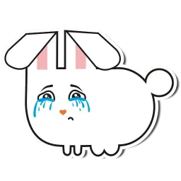 Ben Bunny sticker 2