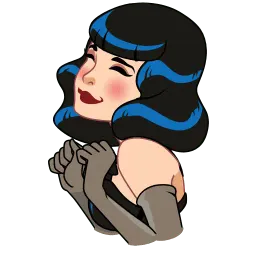 Бетти Пейдж Telegram sticker pack