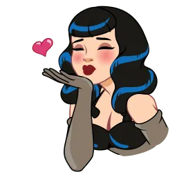 Бетти Пейдж sticker 2