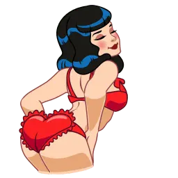Бетти Пейдж sticker 12