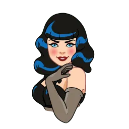 Бетти Пейдж sticker 7