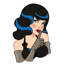 Бетти Пейдж sticker 8